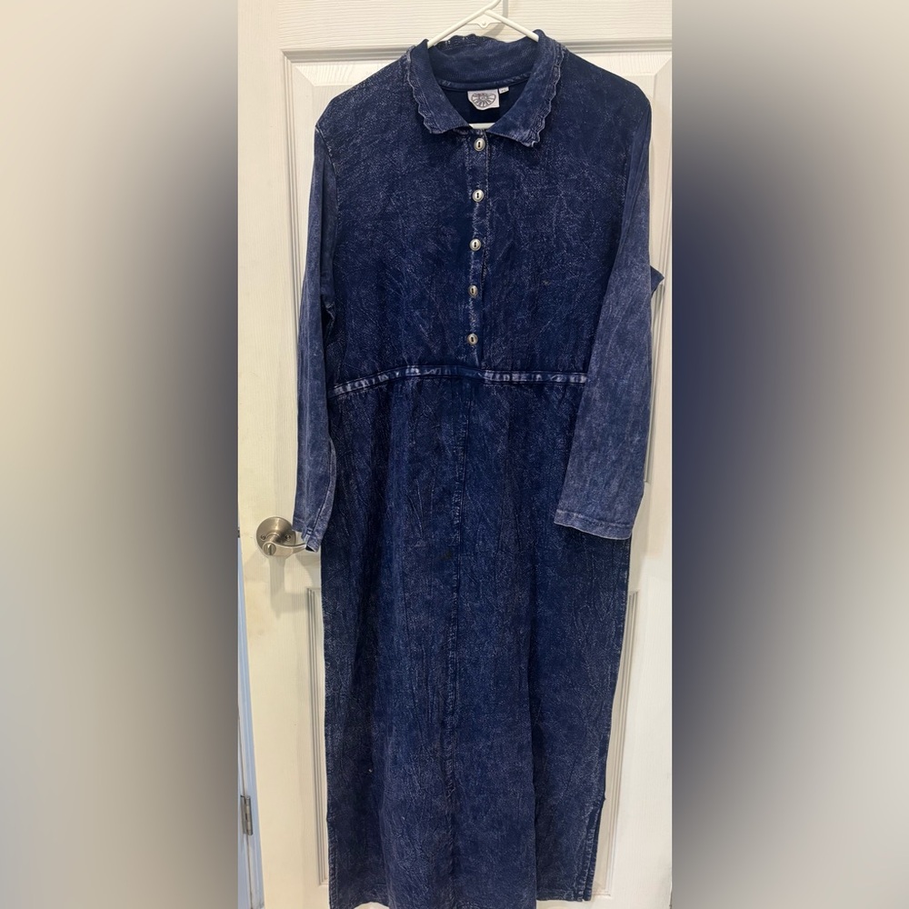 Produce Company Vintage Blue Long Dress‎